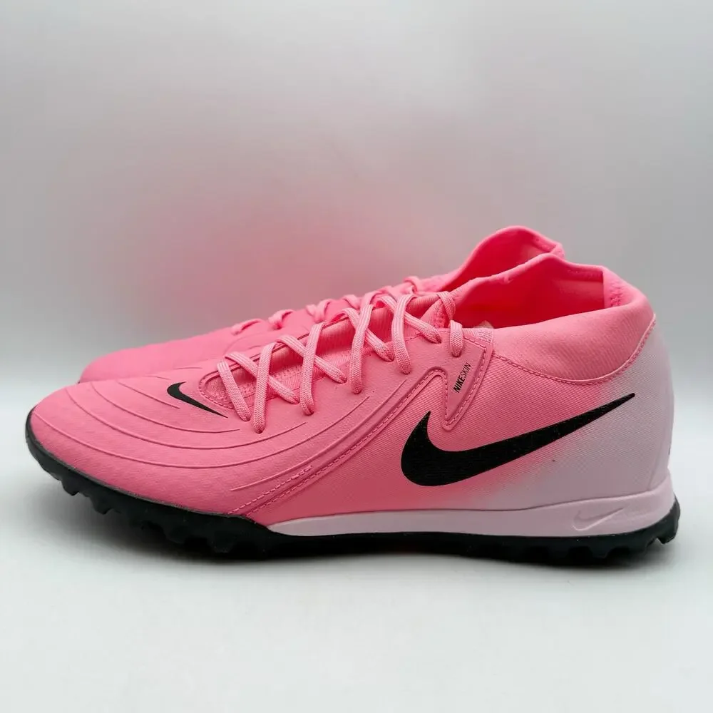 Nike Mens Phantom Luna 2 TF Turf Soccer Shoes US 10 EU 44 Pink EUC